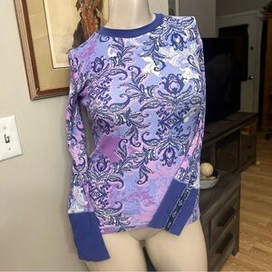 Sundance Catalog Bright Nites BOHO Flower
Ribbed Knit Top Small fits Up
Medium